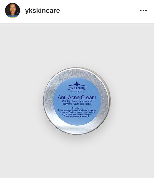 Anti-Acne Cream